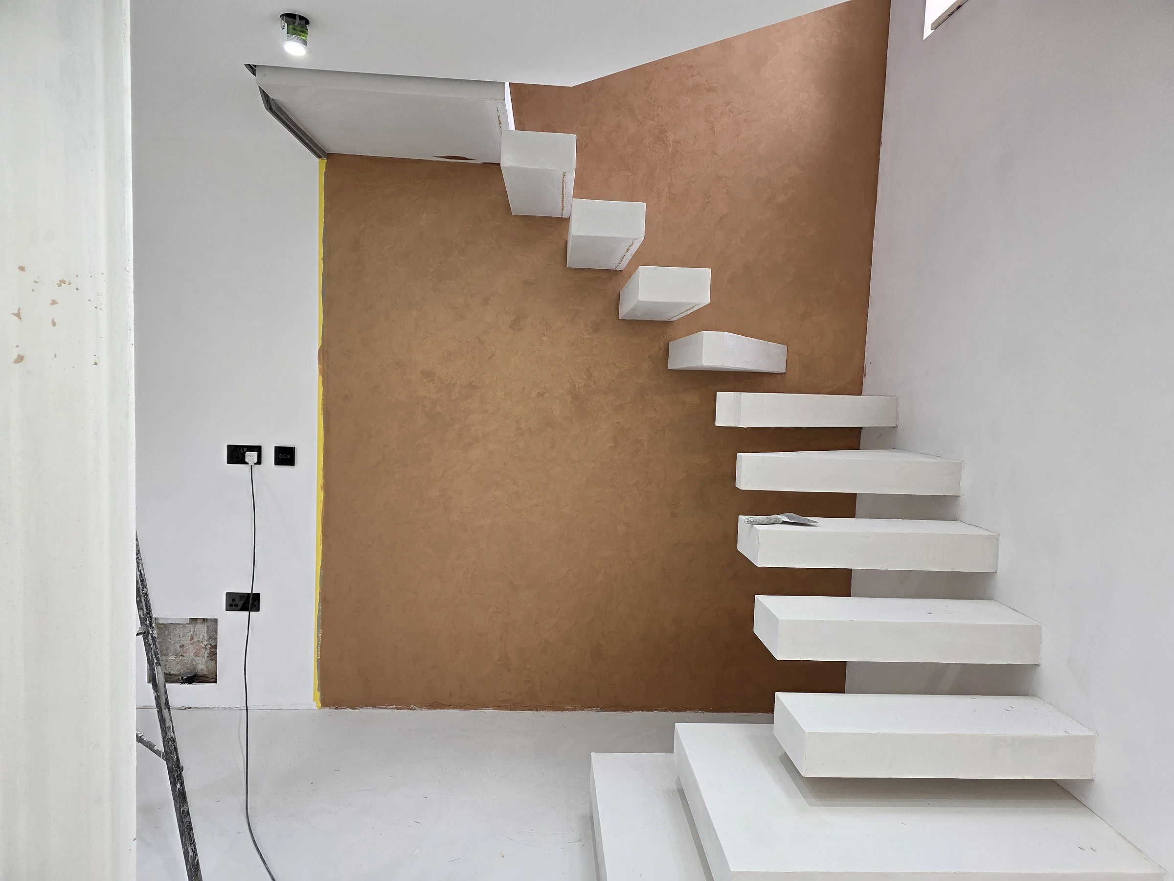 Staircase Detail by Eco Microcement