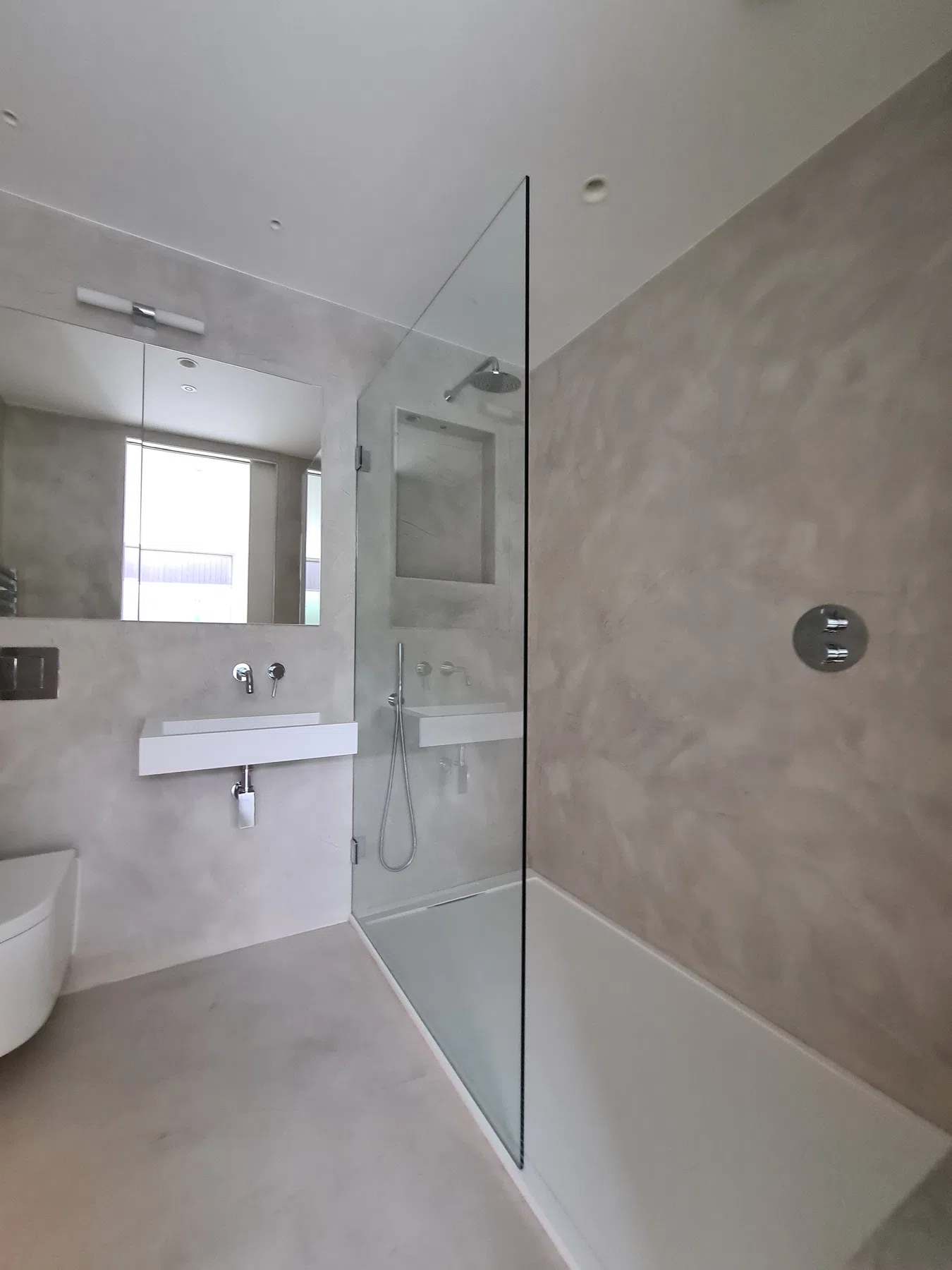 Microcement Bathrooms project 5