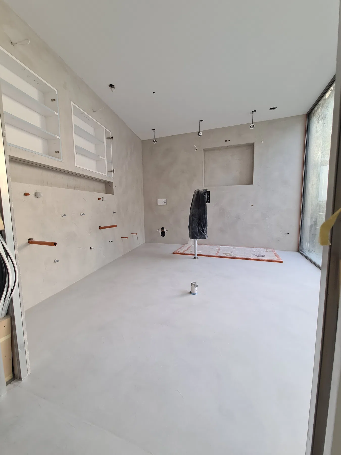 Microtopping floor completed project 4