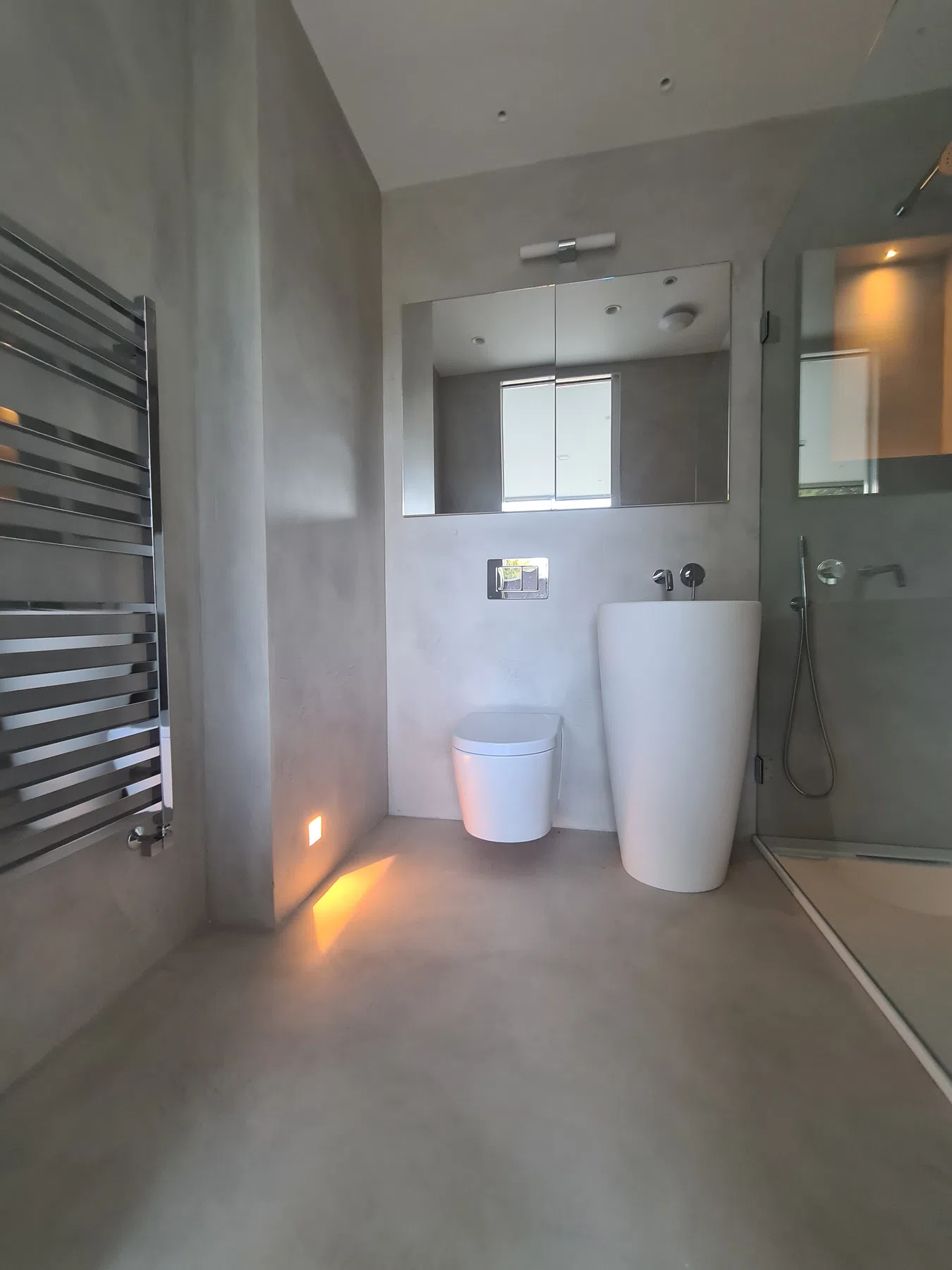 Microtopping floor completed project 6