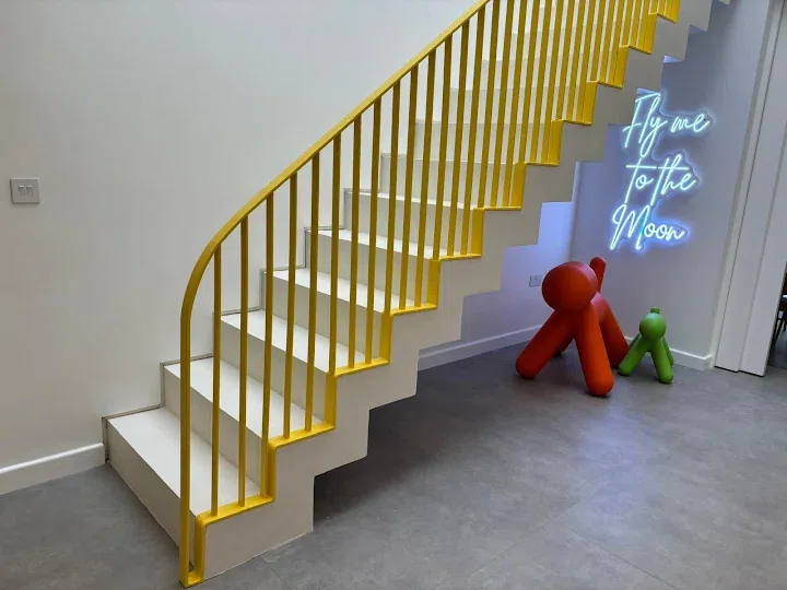 Microcement Stairs project 1