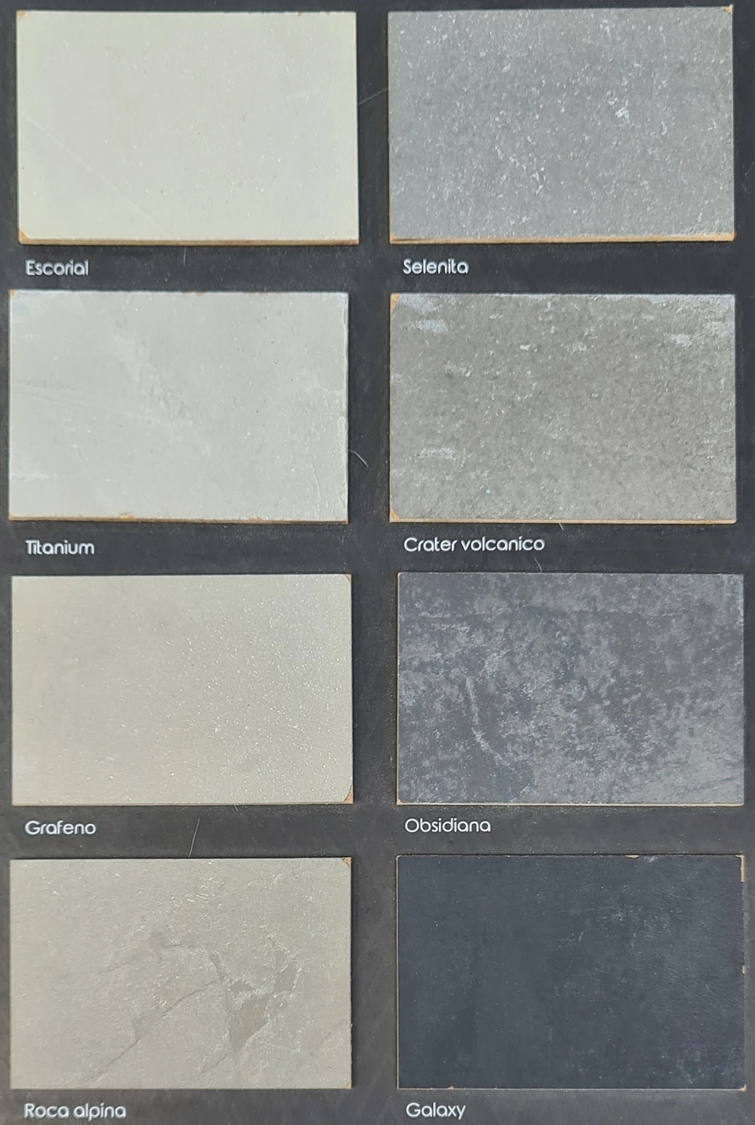 Eco Microcement colour palette sample 5
