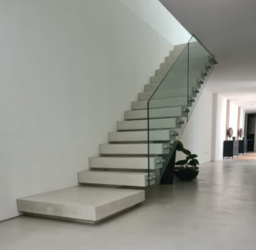 microcement stairs