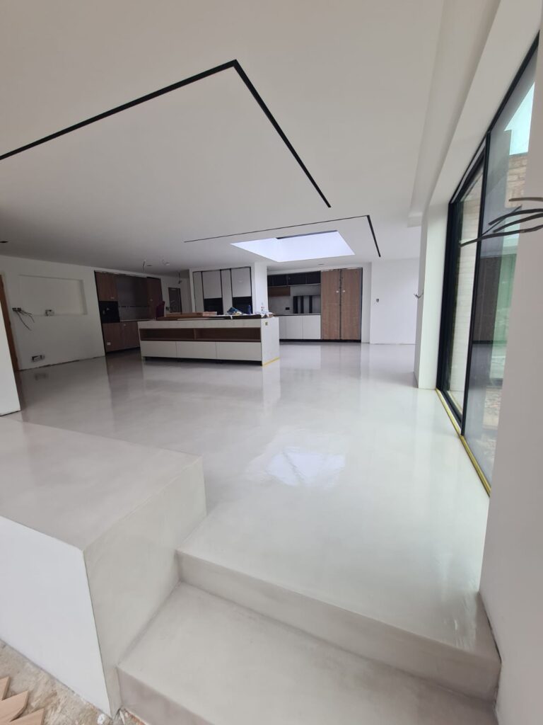 microcement floor maintenance