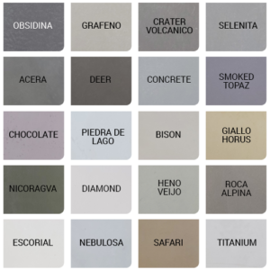 microcement colours